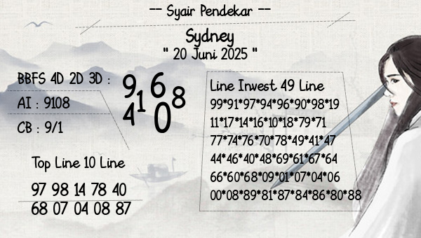Syair Pendekar - Sydney